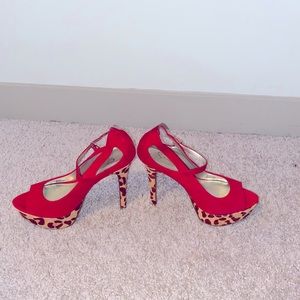 Jessica Simpson Cheetah Pumps